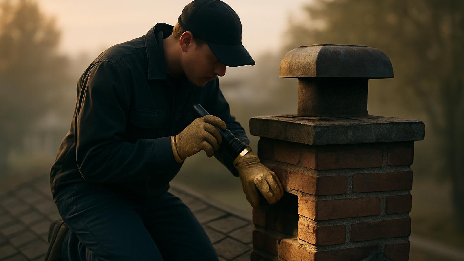 Practical chimney sweep & inspection in Parma